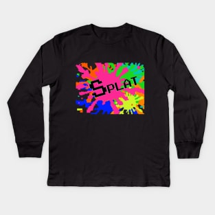 Splat #1 Kids Long Sleeve T-Shirt